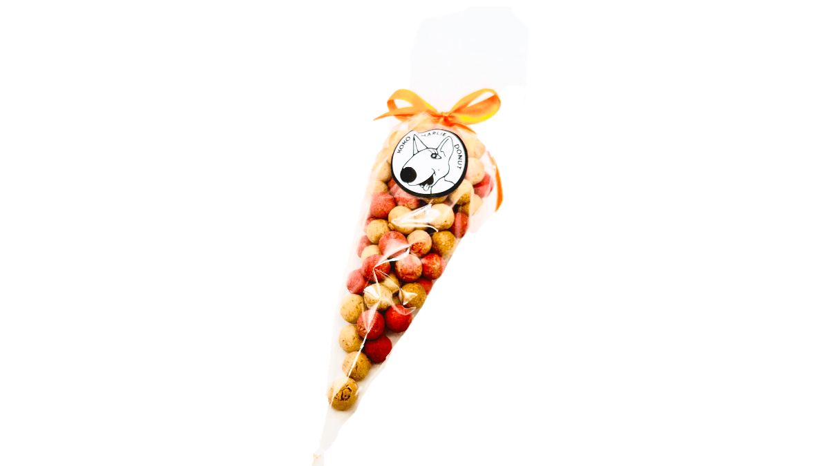 Kuličky v kornoutu - BANÁN A JAHŮDKA - Obrázek 2