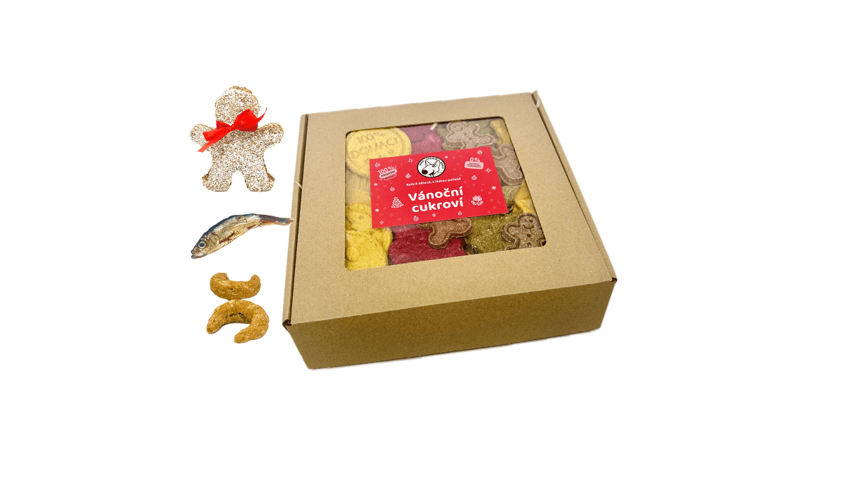 Vánoční cukroví pro pejsky